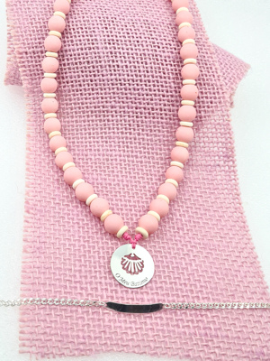 CONJUNTO COLAR MENINA O MEU BATISMO E PULSEIRA CH LOVE 5003033 PRATA DE LEI 925