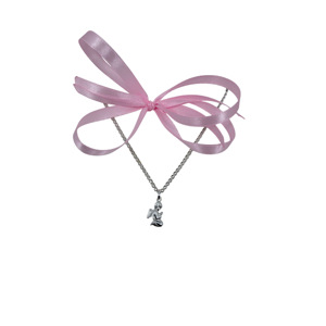 FIO MALHA LOVE VO91675   5002995 COM ANJO MINI  16R1191 5005103 PRATA LEI 925