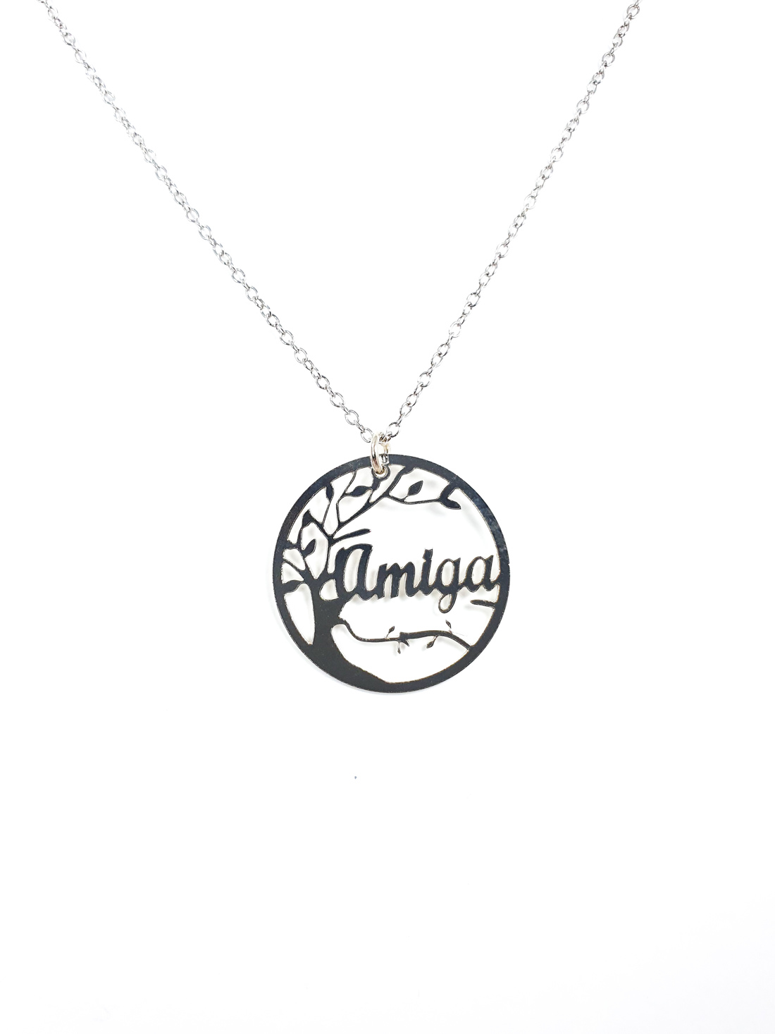 Fio Árvore vida Palavra Amiga AFET0005 Ref 5000766 prata lei 925