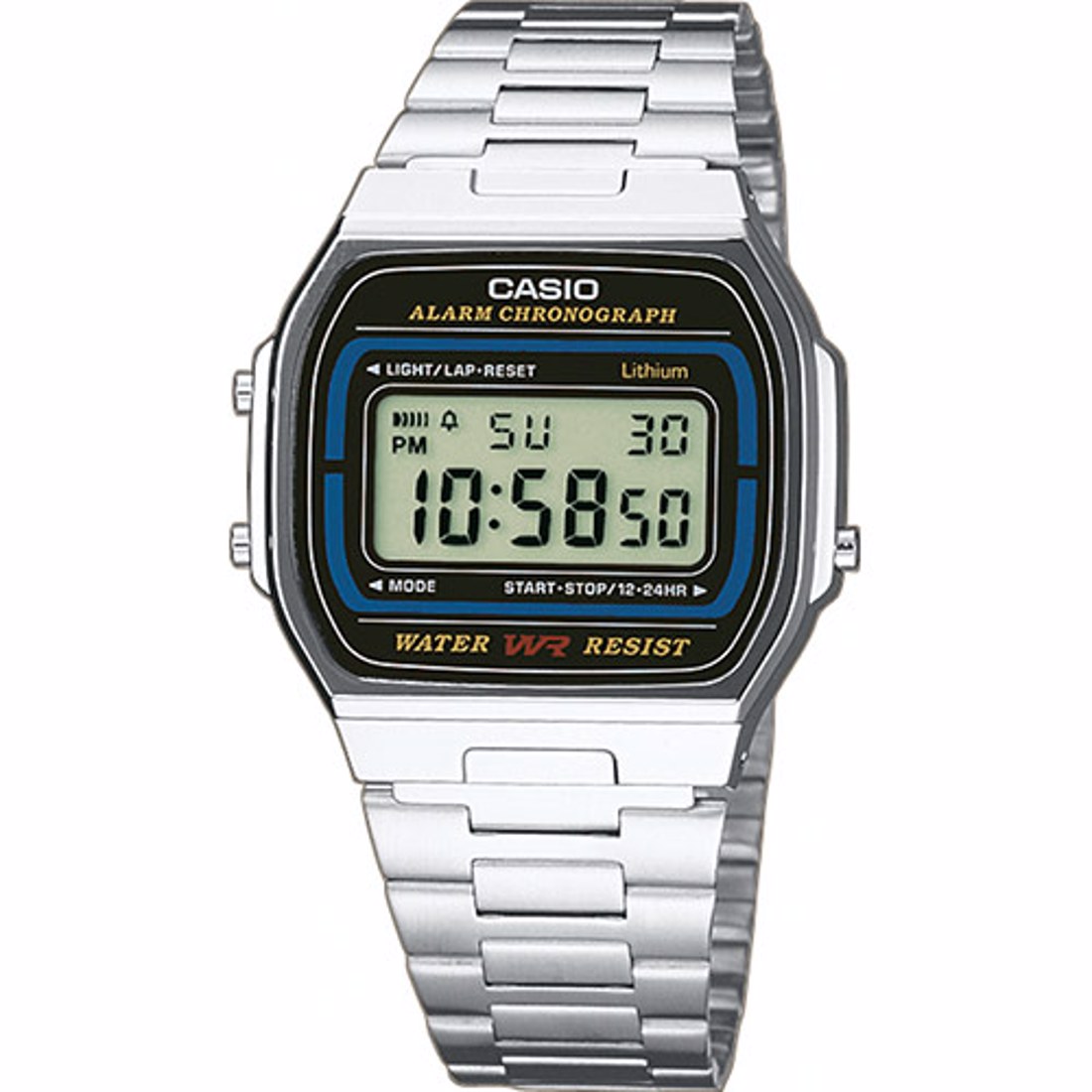 RELÓGIO CASIO ICONIC COLLECTION A164WA-1VES