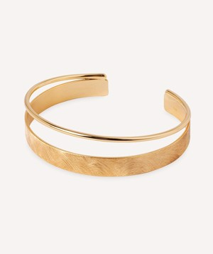 PULSEIRA BRONZE ESCRAVA HARU PLAQUEADA A OURO 18K  X97641 VIDAL