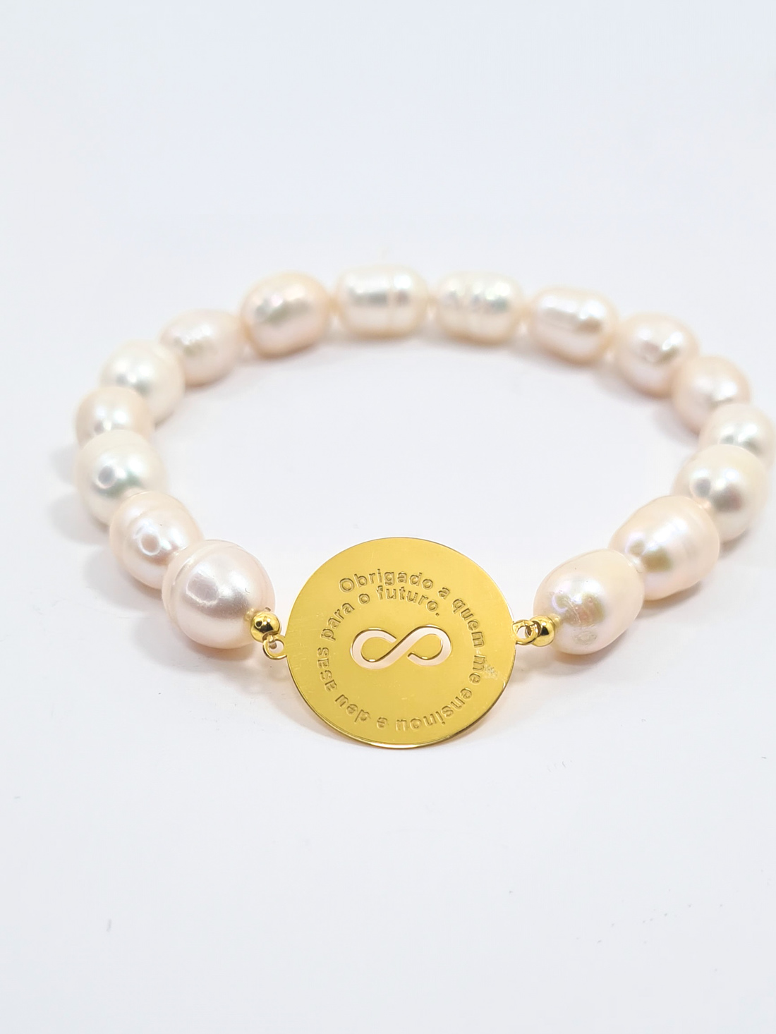 PULSEIRA PERSONALIZADA PARA PROFESSORA,  AFETOS PRATA  