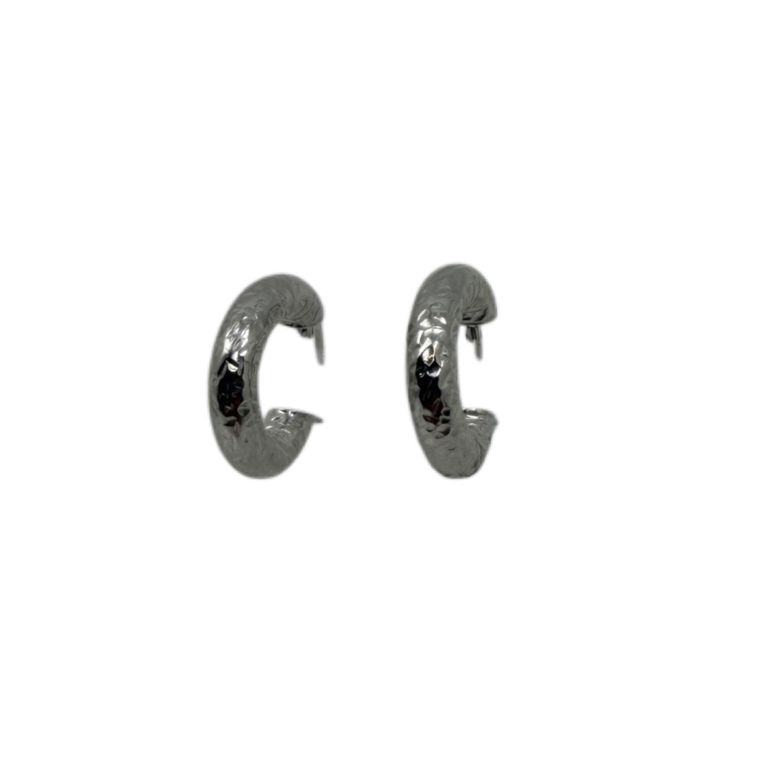 ARGOLAS MARTELADAS EM PRATA  500988 D BRUNI 