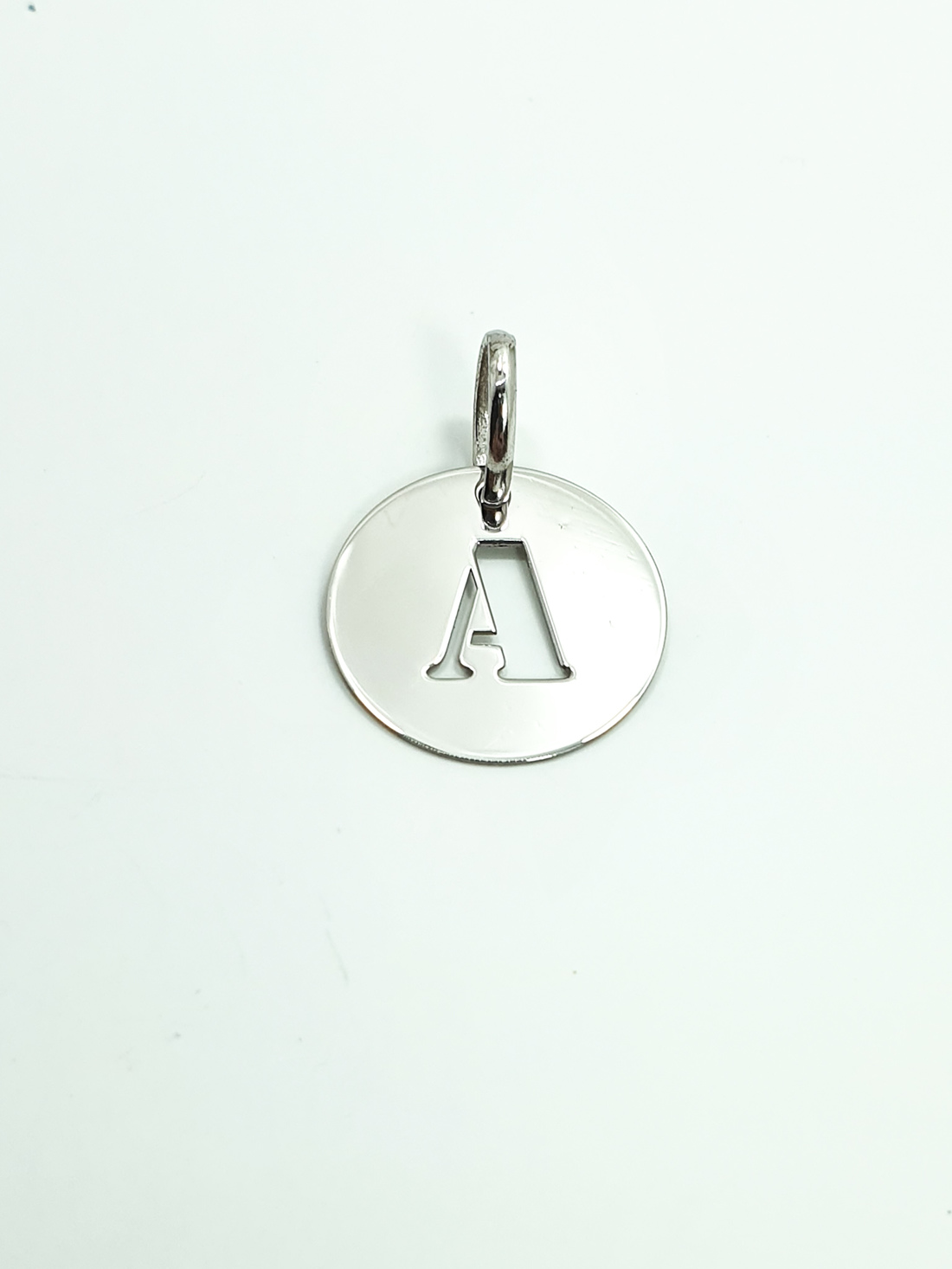 Medalha Letras Ref PBE1093  5001960 Prata Lei Forn 160 J Lino 