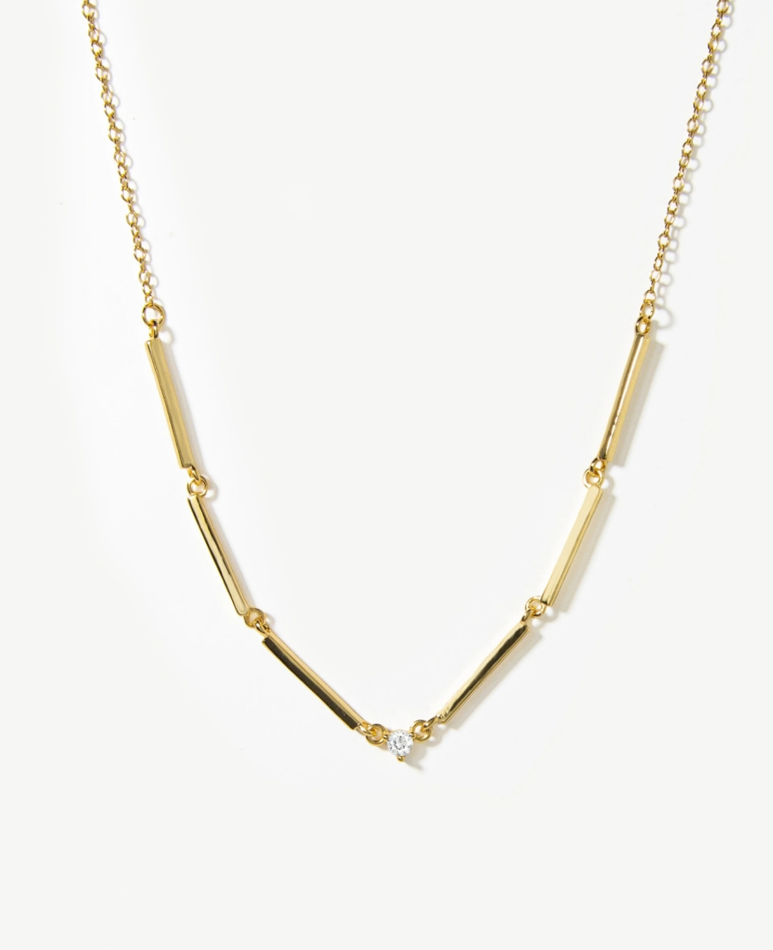 COLAR ÉLYSE EM PRATA LEI 925 COM BANHO OURO 18K  1257001D  MESH