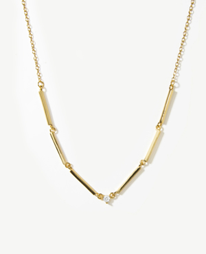 COLAR ÉLYSE EM PRATA LEI 925 COM BANHO OURO 18K  1257001D  MESH