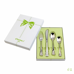 TALHER 4 PEÇAS INFANTIL URSINHO  7FQ-FLCD0  5005033 FLAMINGO11  