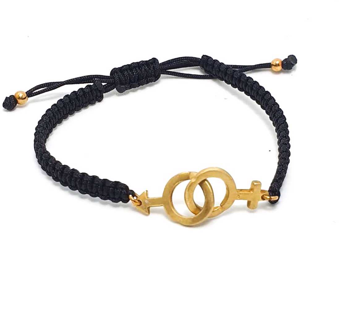 caress Symptoms Make an effort PULSEIRA ELE E ELA FIO PRETO Prata Dourada de Lei 925 - Luisiana Ouros caress Symptoms Make an effort PULSEIRA ELE E ELA FIO PRETO Prata Dourada de Lei 925 - Luisiana Ouros