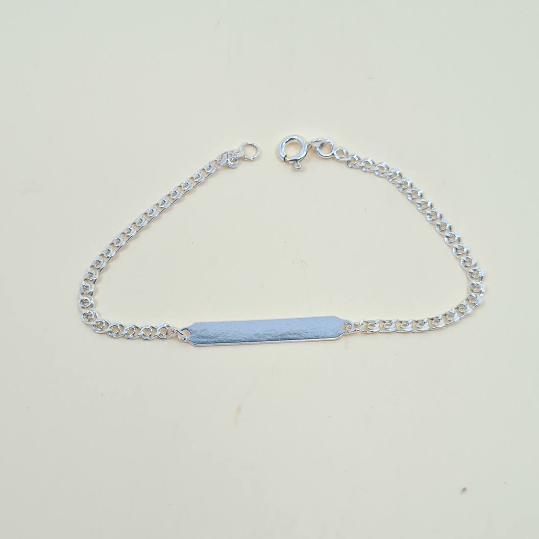 PULSEIRA CRIANÇA LOVE CHAPA  PU82260 Prata  JJFF