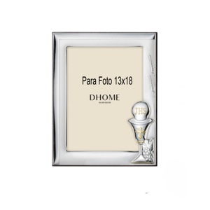 MOLDURA PRIMEIRA COMUNHÃO   4ML-VL51050.4L-13x18 PERSONALIZADA FLAMINGO 