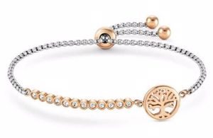 Pulseira Nomination Milleluci árvore da Vida Rose Gold 028009/017