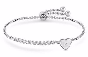 Pulseira Nomination Milleluci Coração Prateado 028008/022 