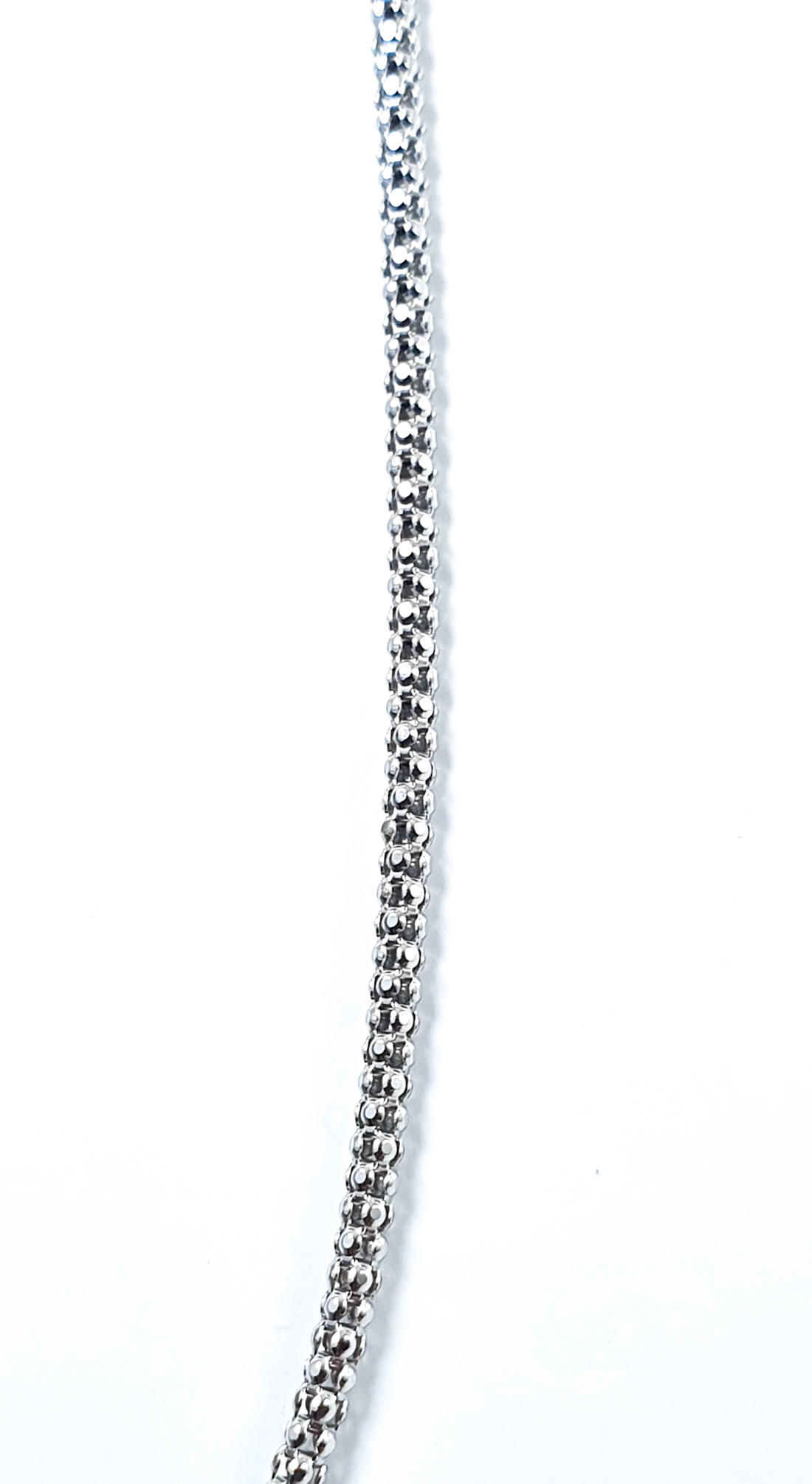 Fio rolo POP CORN Ref 10/2 A4 Prata Lei 925 Barroso