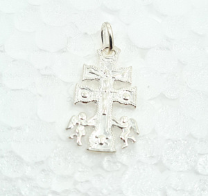 Cruz de Caravaca 2,7cm Ref 23R45        5001032 Prata Lei 925 