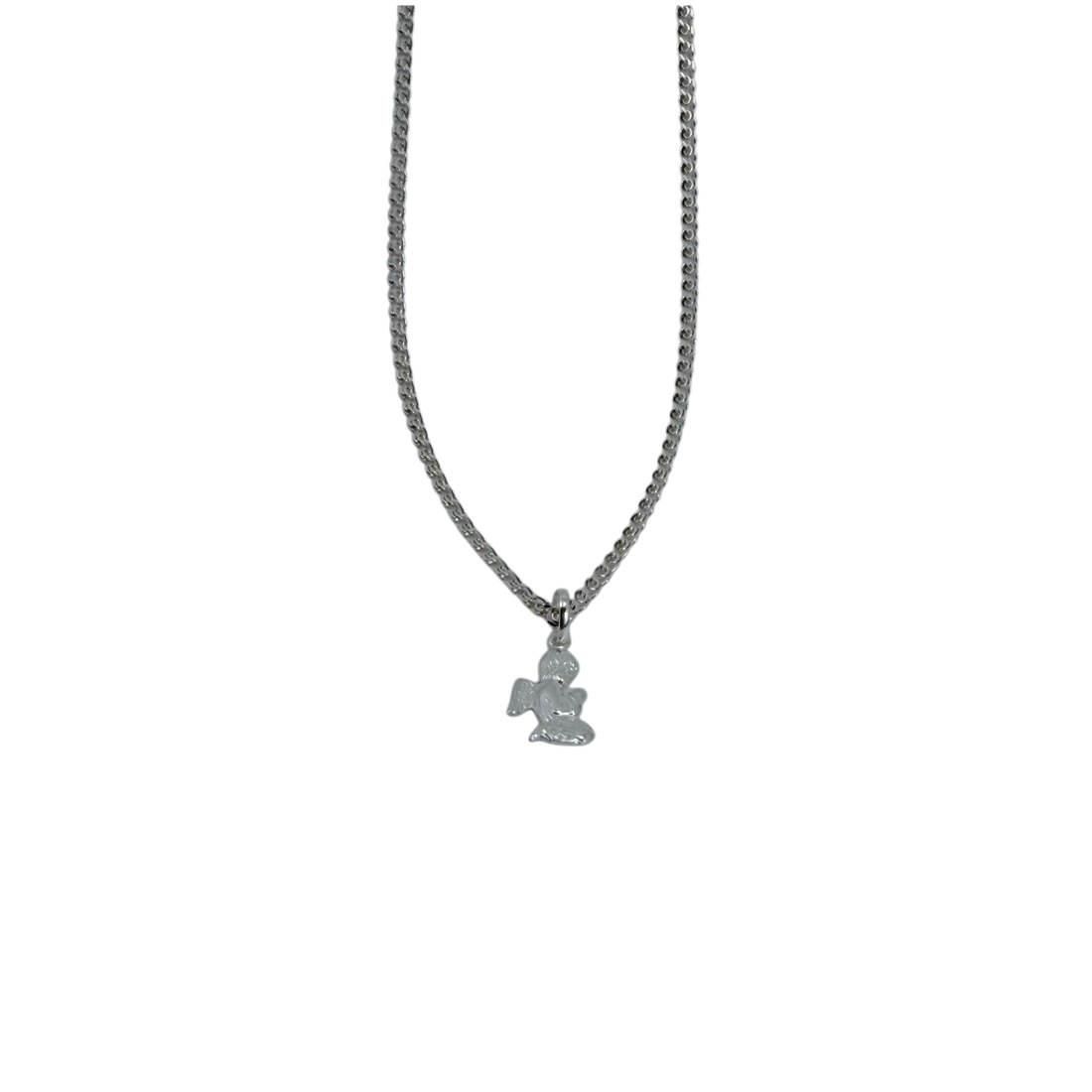 FIO MALHA LOVE VO91675   5002995 COM ANJO MINI  16R1191 5005103 PRATA LEI 925