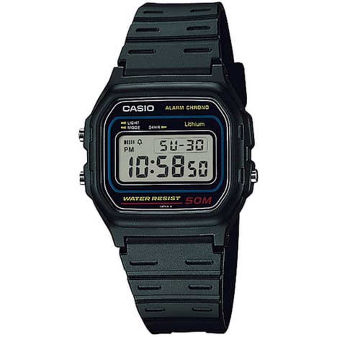 RELÓGIO CASIO  Collection BÁSICO W-59-1VQES Homem Combate