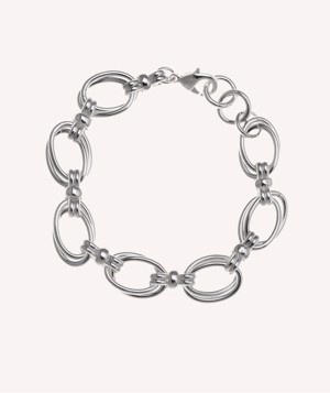 PULSEIRA BRONZE ELOS PLAQUEADA A PRATA 925 X2094021B